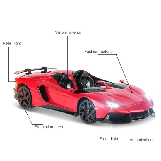 Imagine MASINA CU TELECOMANDA LAMBORGHINI AVENTADOR J SCARA 1 LA 12