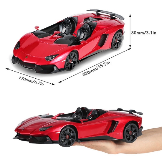 Imagine MASINA CU TELECOMANDA LAMBORGHINI AVENTADOR J SCARA 1 LA 12