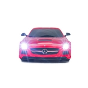 Imagine MASINA CU TELECOMANDA MERCEDES-BENZ SLS AMG ROSU CU SCARA 1 LA 18