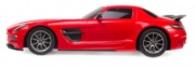 Imagine MASINA CU TELECOMANDA MERCEDES-BENZ SLS AMG ROSU CU SCARA 1 LA 18