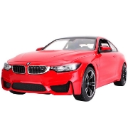 Imagine MASINA CU TELECOMANDA BMW M4 ROSU CU SCARA 1 LA 14