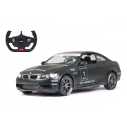 Imagine MASINA CU TELECOMANDA BMW M3 NEGRU CU SCARA 1 LA 14