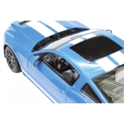 Imagine MASINA CU TELECOMANDA FORD SHELBY GT500 ALBASTRU CU SCARA 1 LA 14