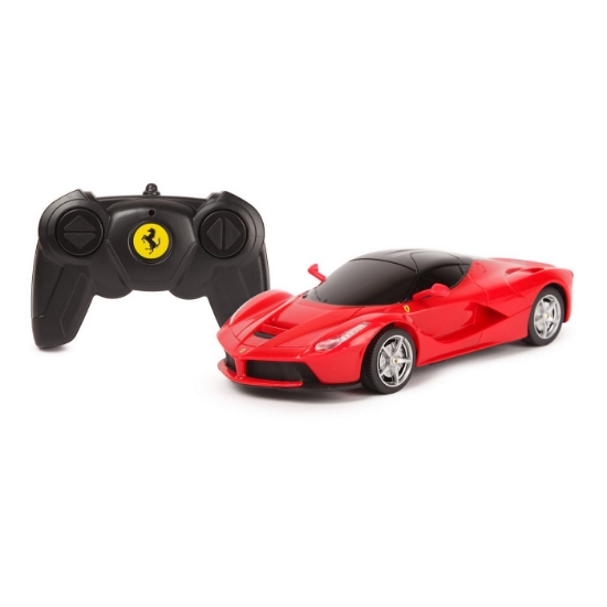 Imagine MASINA CU TELECOMANDA FERRARI LAFERRARI ROSU CU SCARA 1 LA 24