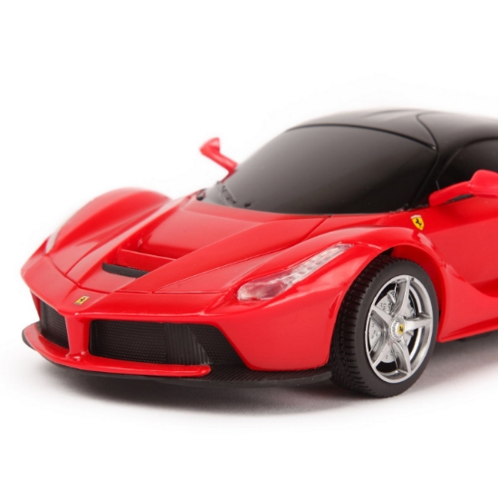Imagine MASINA CU TELECOMANDA FERRARI LAFERRARI ROSU CU SCARA 1 LA 24