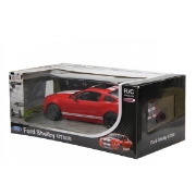 Imagine MASINA CU TELECOMANDA FORD SHELBY GT500 ROSU CU SCARA 1 LA 14