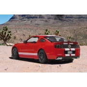 Imagine MASINA CU TELECOMANDA FORD SHELBY GT500 ROSU CU SCARA 1 LA 14