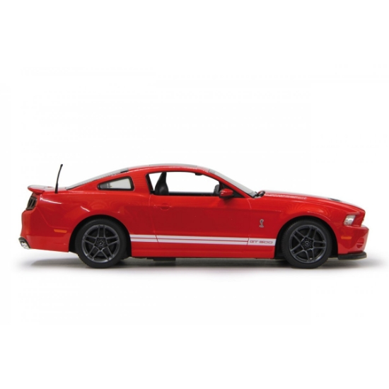 Imagine MASINA CU TELECOMANDA FORD SHELBY GT500 ROSU CU SCARA 1 LA 14