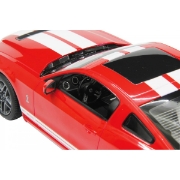 Imagine MASINA CU TELECOMANDA FORD SHELBY GT500 ROSU CU SCARA 1 LA 14