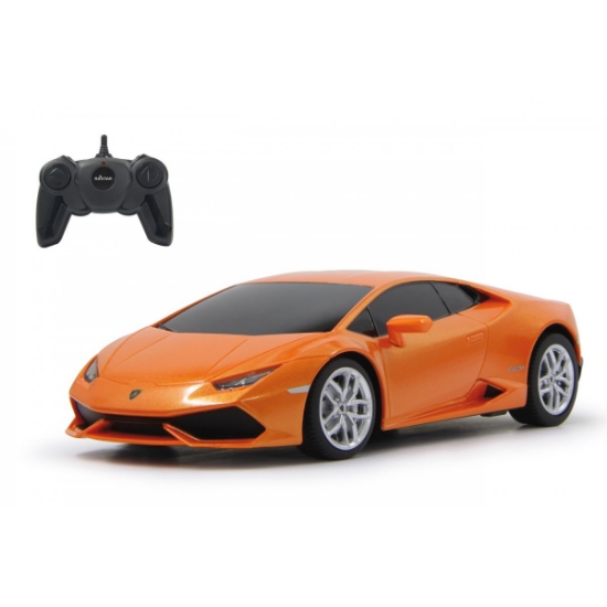 Imagine MASINA CU TELECOMANDA LAMBORGHINI HURACÁN LP610-4 PORTOCALIU CU SCARA 1 LA 24