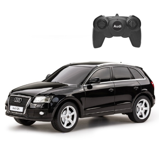 Imagine MASINA CU TELECOMANDA AUDI Q5 NEGRU CU SCARA 1 LA 24