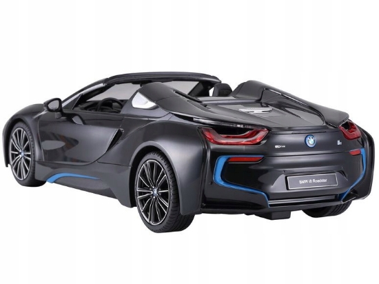 Imagine Mașină cu telecomandă BMW i8 negru, scară 1:12