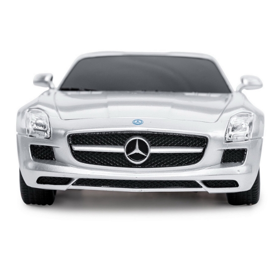 Imagine MASINA CU TELECOMANDA MERCEDES-BENZ SLS AMG ARGINTIE SCARA 1 LA 24