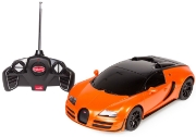 Imagine MASINA CU TELECOMANDA BUGATTI GRAND SPORT VITESSE PORTOCALIE CU SCARA 1 LA 18
