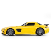 Imagine MASINA CU TELECOMANDA MERCEDES-BENZ SLS AMG GALBENA CU SCARA 1 LA 18