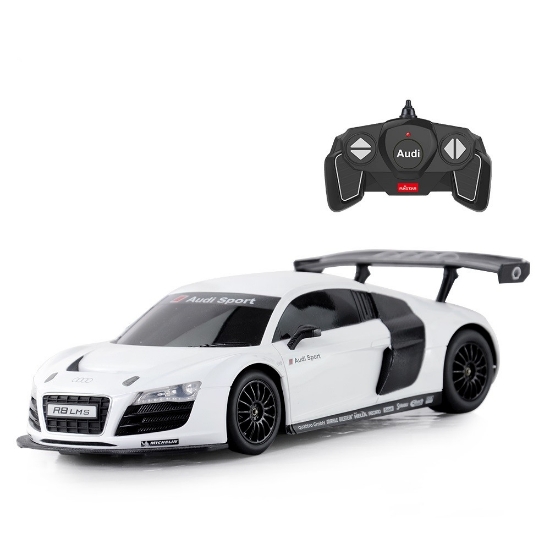 Imagine MASINA CU TELECOMANDA AUDI R8 SCARA 1 LA 18