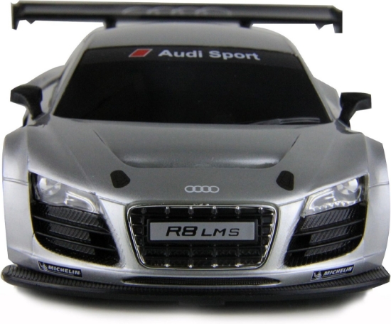 Imagine Mașină cu telecomandă Audi R8 argintiu, scară 1:24