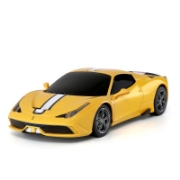 Imagine MASINA CU TELECOMANDA FERRARI 458 SPECIALE A GALBEN CU SCARA 1 LA 24