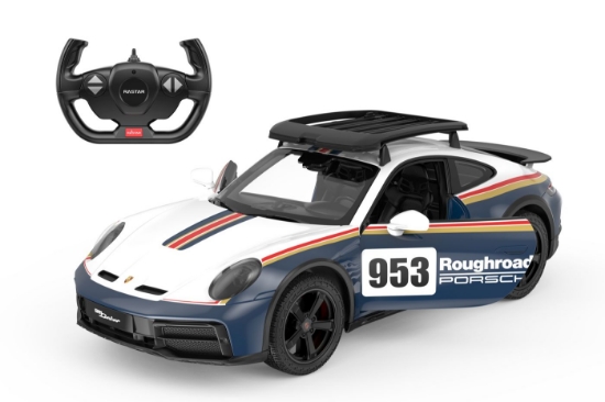 Imagine MASINA CU TELECOMANDA PORSCHE 911 DAKAR SCARA 1 LA 14