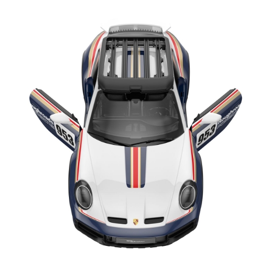 Imagine MASINA CU TELECOMANDA PORSCHE 911 DAKAR SCARA 1 LA 14