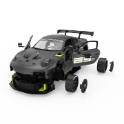 Imagine MASINUTA CONSTRUIBILA CU TELECOMANDA PORSCHE 911 GT2 RS CLUBSPORT 25 SCARA 1 LA 18