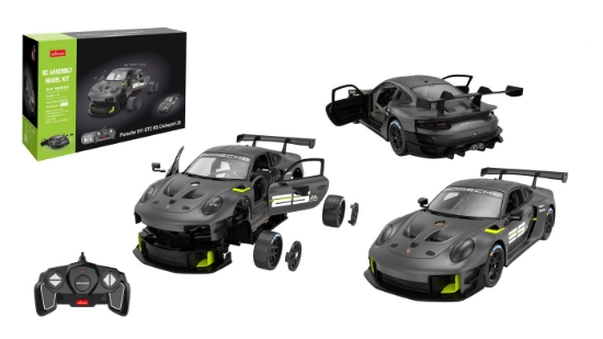 Imagine MASINUTA CONSTRUIBILA CU TELECOMANDA PORSCHE 911 GT2 RS CLUBSPORT 25 SCARA 1 LA 18