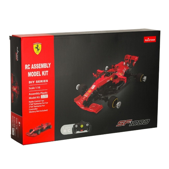Imagine MASINUTA CONSTRUIBILA CU TELECOMANDA FERRARI SF1000 SCARA 1 LA 16