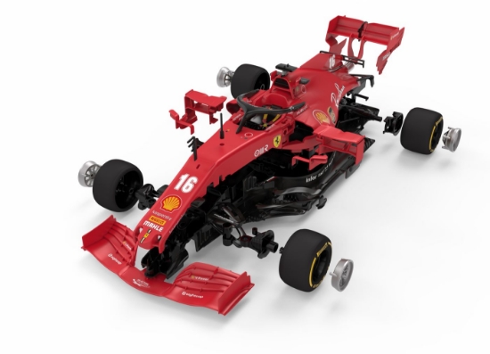 Imagine MASINUTA CONSTRUIBILA CU TELECOMANDA FERRARI SF1000 SCARA 1 LA 16