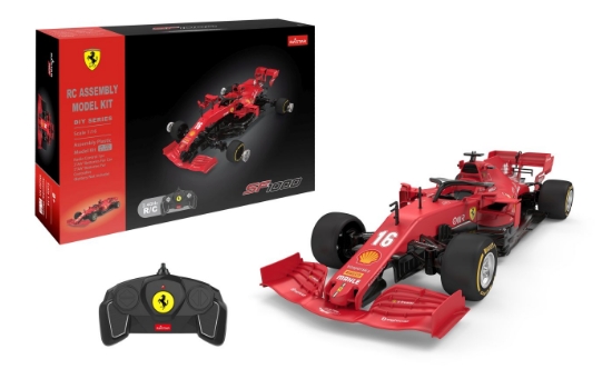Imagine MASINUTA CONSTRUIBILA CU TELECOMANDA FERRARI SF1000 SCARA 1 LA 16