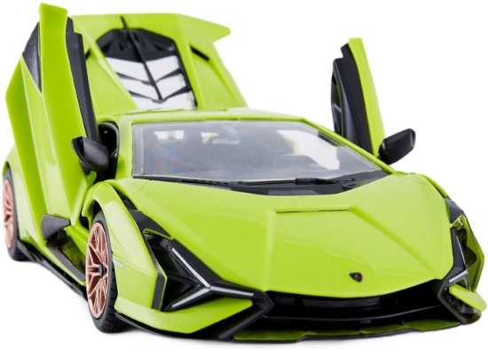 Imagine MASINUTA CONSTRUIBILA CU TELECOMANDA LAMBORGHINI SIAN FKP 37 SCARA 1 LA 18