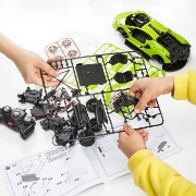 Imagine MASINUTA CONSTRUIBILA CU TELECOMANDA LAMBORGHINI SIAN FKP 37 SCARA 1 LA 18