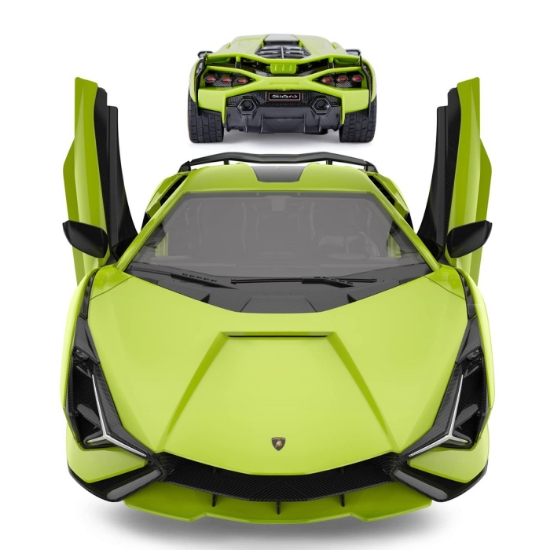 Imagine MASINUTA CONSTRUIBILA CU TELECOMANDA LAMBORGHINI SIAN FKP 37 SCARA 1 LA 18