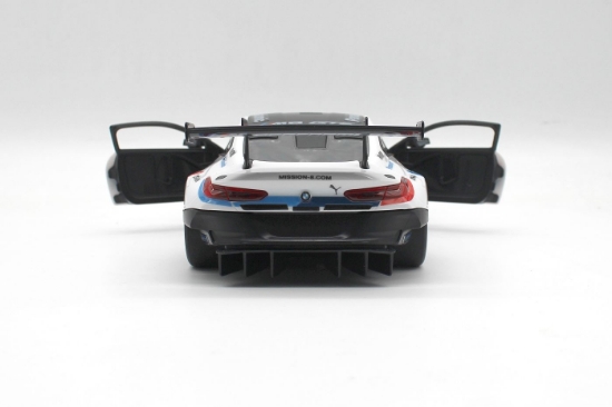 Imagine MASINUTA CONSTRUIBILA CU TELECOMANDA BMW M8 GTE SCARA 1 LA 18