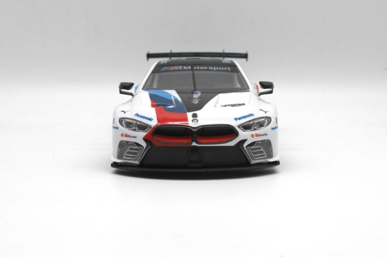 Imagine MASINUTA CONSTRUIBILA CU TELECOMANDA BMW M8 GTE SCARA 1 LA 18