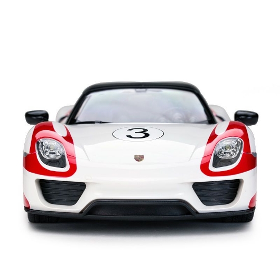 Imagine MASINA CU TELECOMANDA PORSCHE 918 SPYDER WEISSACH ALB SCARA 1 LA 14