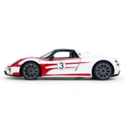 Imagine MASINA CU TELECOMANDA PORSCHE 918 SPYDER WEISSACH ALB SCARA 1 LA 14