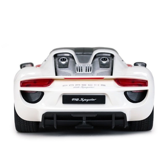 Imagine MASINA CU TELECOMANDA PORSCHE 918 SPYDER WEISSACH ALB SCARA 1 LA 14