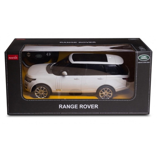 Imagine MASINA CU TELECOMANDA RANGE ROVER ALB SCARA 1 LA 14