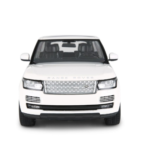 Imagine MASINA CU TELECOMANDA RANGE ROVER ALB SCARA 1 LA 14