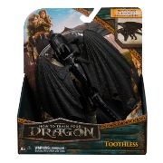 Imagine CUM SA ITI DRESEZI DRAGONUL FIGURINA DRAGON TOOTHLESS CU ARIPI MOBILE 20CM