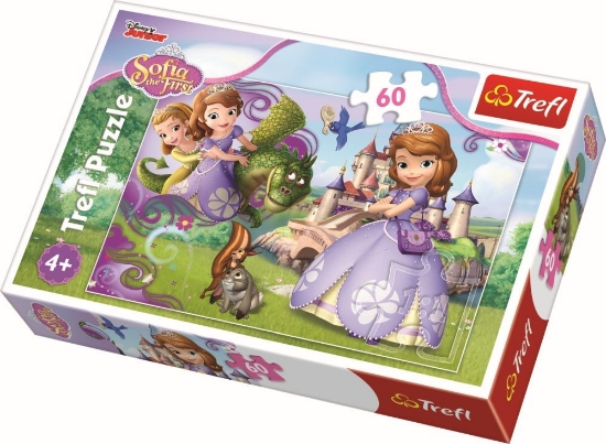 Imagine Puzzle Trefl 60 Aventurile Prințesei Sofia