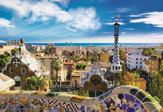 Imagine  Puzzle Trefl 1500 Park Barcelona
