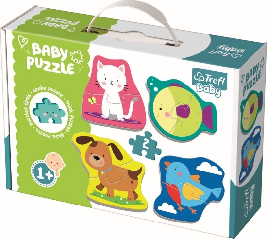 Imagine Puzzle Trefl Baby clasic animale 8 piese