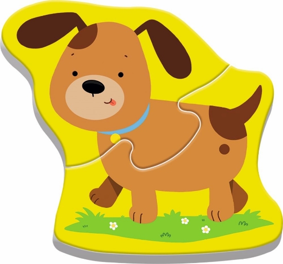 Imagine Puzzle Trefl Baby clasic animale 8 piese