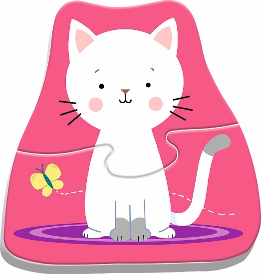 Imagine Puzzle Trefl Baby clasic animale 8 piese