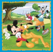 Imagine Puzzle Trefl 3in1 Mickey Mouse și prietenii