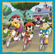 Imagine Puzzle Trefl 3in1 Mickey Mouse și prietenii