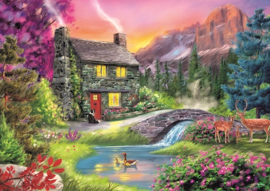 Imagine Puzzle Trefl 500 Muntele Idyll