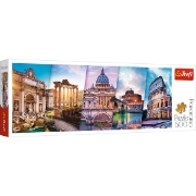 Imagine Puzzle Trefl 500 Panorama Călătorind în Italia