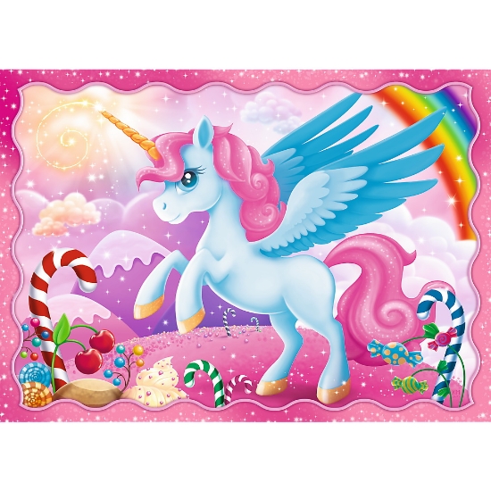 Imagine Puzzle Trefl 4in1 Patrula Unicorni și Magie